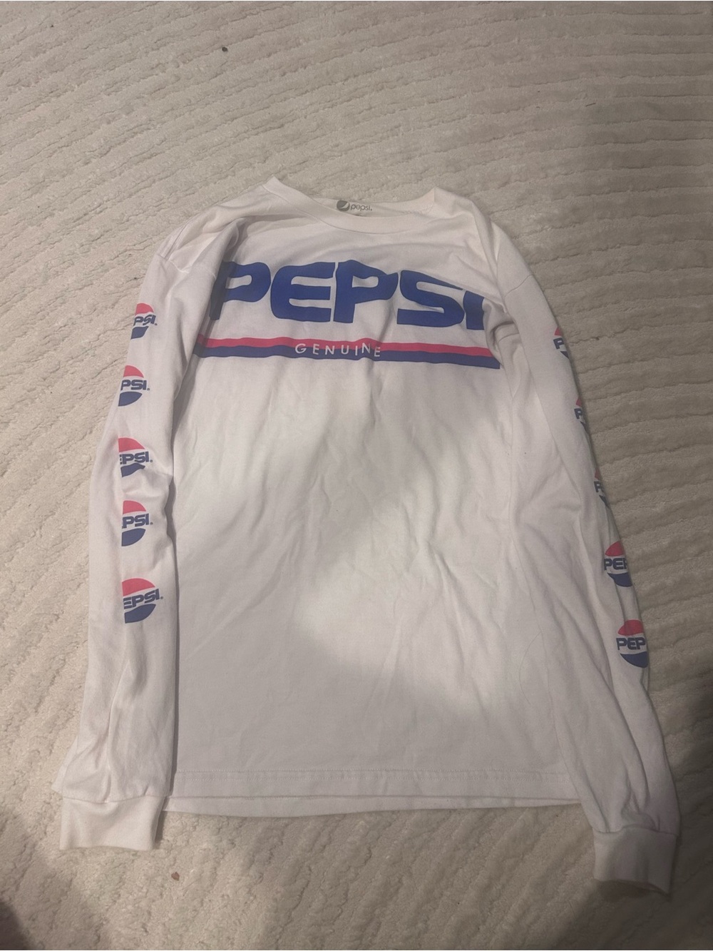 Pepsi Long Sleeve Logo Shirt